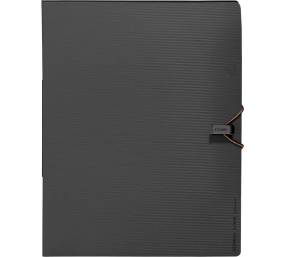 Изображение товара Папка COMIX на 40 файлов А4 темно-серая A7621 DG