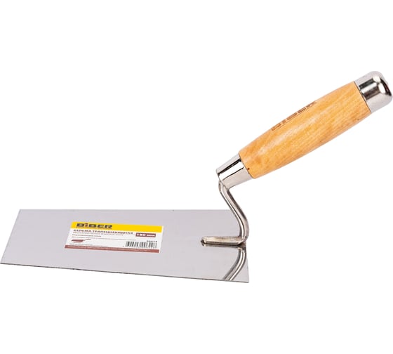 Изображение товара Кельма 180мм (трапеция, нержавеющая) Biber 35413 тов-048271