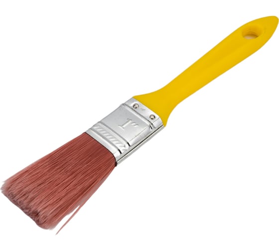 Изображение товара Кисть Суприм Аква (флейцевая, искусственная щетина, пластиковая рукоятка) 25 мм Biber 31201 тов-067625