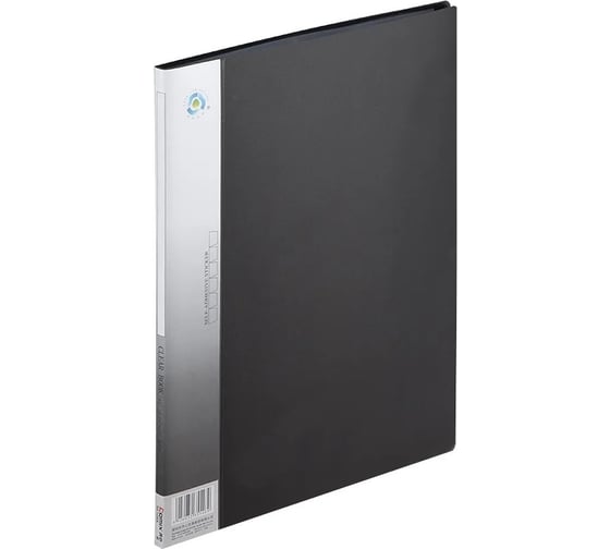 Изображение товара Папка COMIX с длинным боковым прижимом и карманом А4 черная AL151A-P BLK