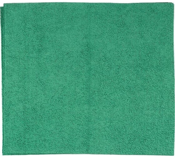 Изображение товара Хозяйственная салфетка ООО Комус микрополимер PVAPU, 35x40 см, 310  г/кв. м, зеленый, 5 шт. в упаковке 1563644