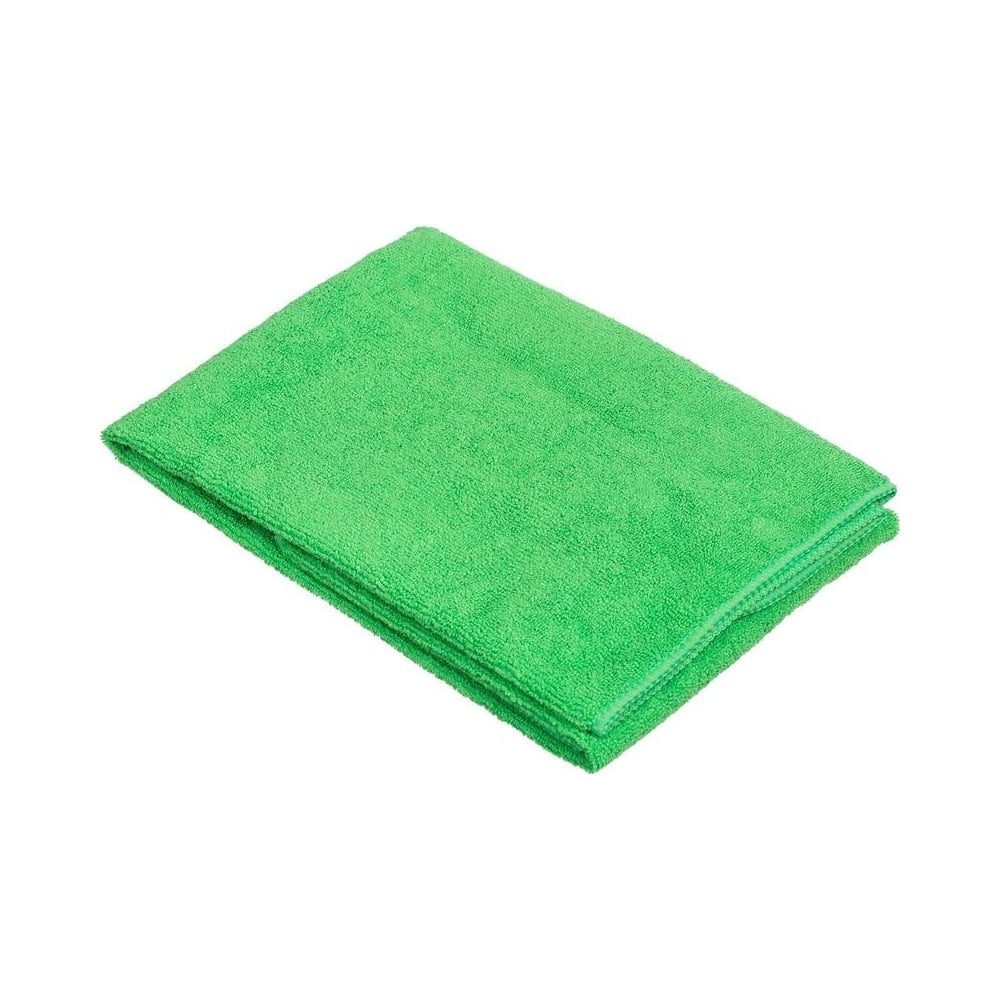 Универсальная тряпка для пола ООО Комус тряпка для мытья пола плотная микрофибра 70х80см зелёная лайма 603931
