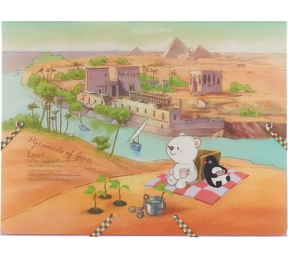 Изображение товара Папка COMIX География на резинках А4 Египет A7587 EG