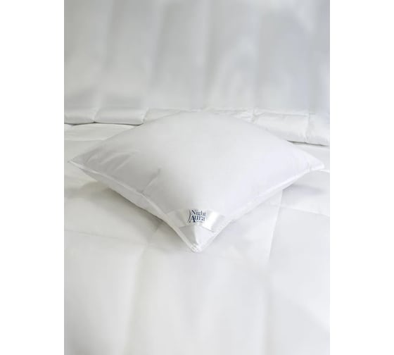 Изображение товара Подушка Мягкий сон cotton downflex night aura 70x70 см, белая ПЛ_NA-516у