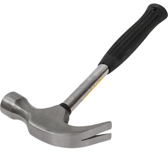 Изображение товара Молоток-гвоздодер с металлической ручкой Biber ПРЕМИУМ 85380 тов-104829
