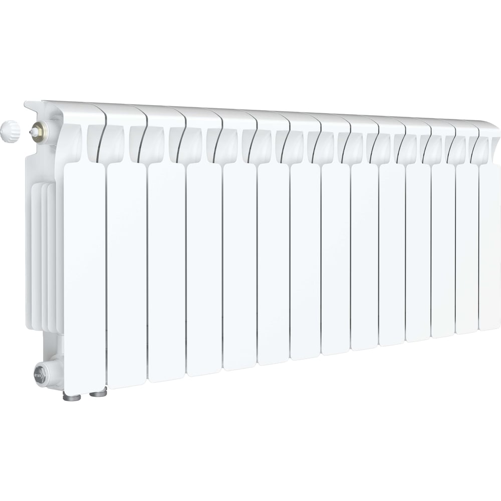 Изображение товара Биметаллический радиатор RIFAR MONOLIT Ventil 350 14 секц нижн лев