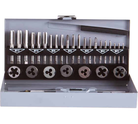 Изображение товара Набор метчиков и плашек 32 предмета Biber 90221 тов-112898