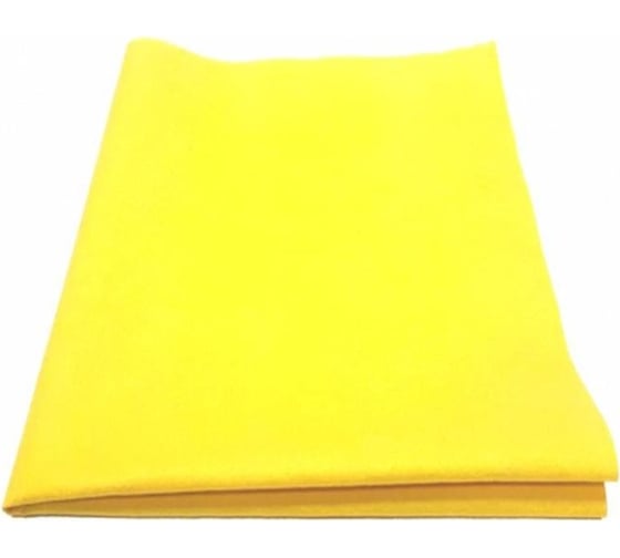 Изображение товара Хозяйственная салфетка ООО Комус микроспан, 34x40 см, МС80-24 желтый, в упаковке 5 шт. 1563640