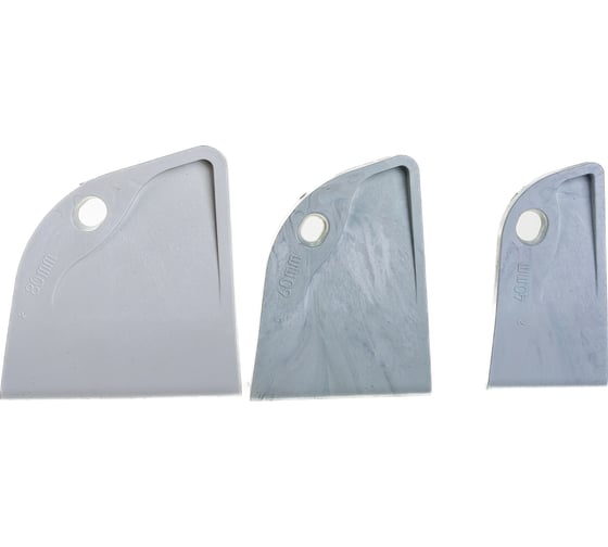 Изображение товара Набор шпателей (резиновых, угловых, белых) Biber ПАРУС 35254 тов-130023