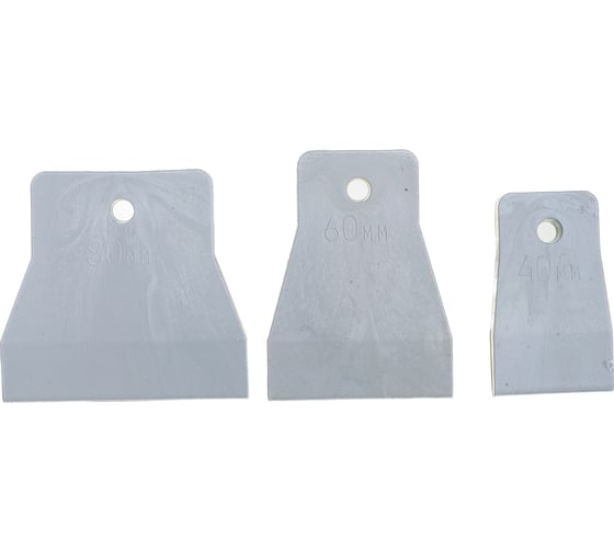 Изображение товара Набор шпателей (резиновых, белых) Biber 35253 тов-130022