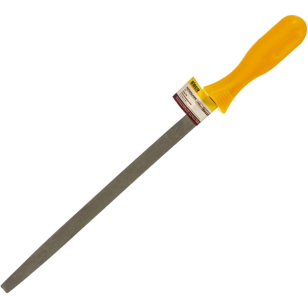 Трехгранный напильник Biber трехгранный напильник для заточки ножовок кобальт