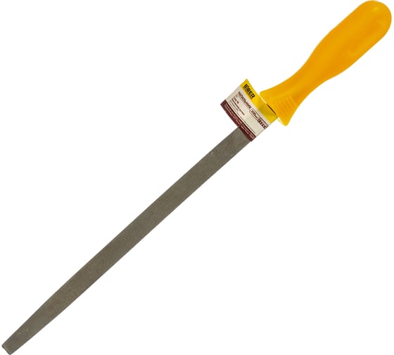 Изображение товара Трехгранный напильник Biber 85304 200 мм, пластиковая рукоятка тов-095625