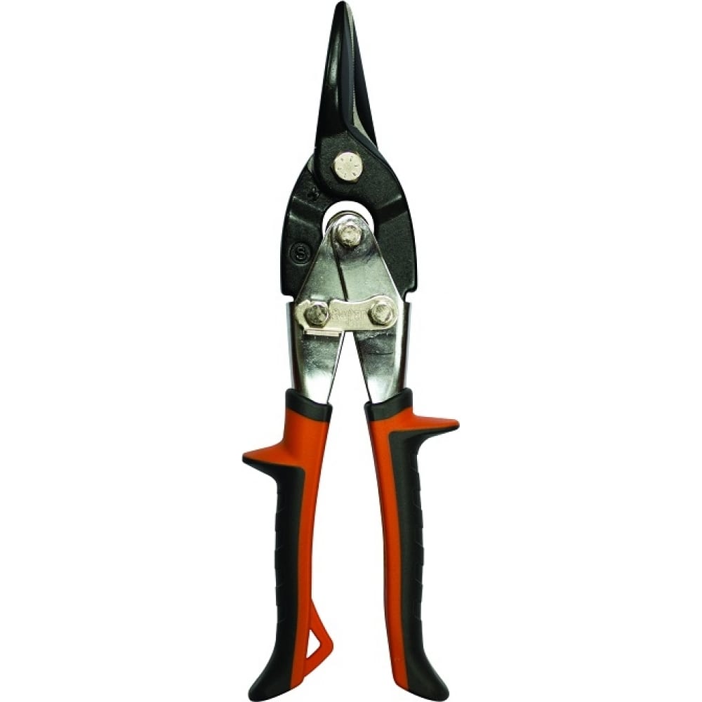Ножницы по металлу (crmo, левые, 2-хкомпонентная ручка) 250мм biber 85017 тов-159290  - купить со скидкой