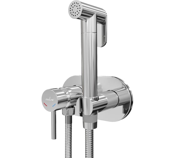 Изображение товара Встраиваемый смеситель с гигиенической лейкой MIXLINE ML31-085 25k 551784