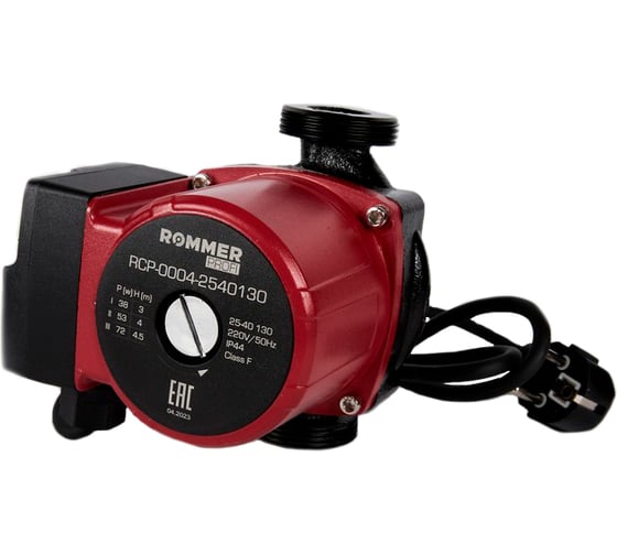 Изображение товара Циркуляционный насос ROMMER profi 25/40-130 RCP-0004-2540130 RG0091N6E5OG6E