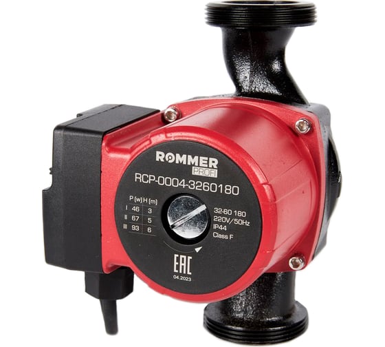 Изображение товара Циркуляционный насос ROMMER profi 32/60-180 RCP-0004-3260180 RG0091N6E5P96J
