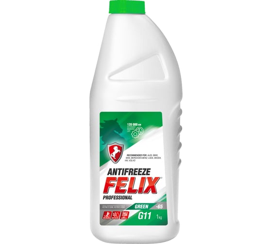 Изображение товара Антифриз FELIX -65, зеленый, 1 кг 430206231