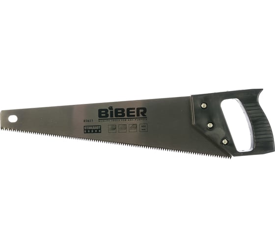 Изображение товара Ножовка по дереву средний зуб 400мм Biber Стандарт 85651 тов-080812