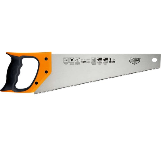 Изображение товара Ножовка по дереву (универсальный рез) 400мм Варяг 85675 тов-153290