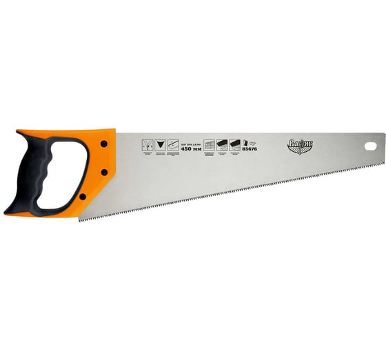 Изображение товара Ножовка по дереву (универсальный рез) 450мм Варяг 85676 тов-153291