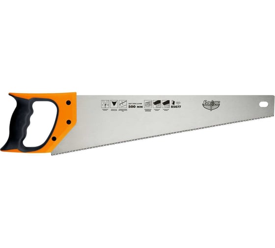 Изображение товара Ножовка по дереву (универсальный рез) 500мм Biber 85677 тов-153292