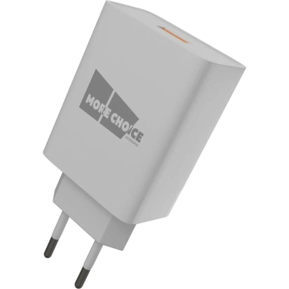 Зарядное устройство для смартфона для micro USB More Choice сетевое зу morechoice 1usb 3 0a qc3 0 для micro usb быстрая зарядка nc52qcm white