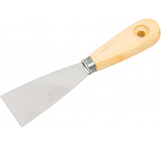 Изображение товара Шпатель с деревянной ручкой 40 мм Biber 35102 тов-048219