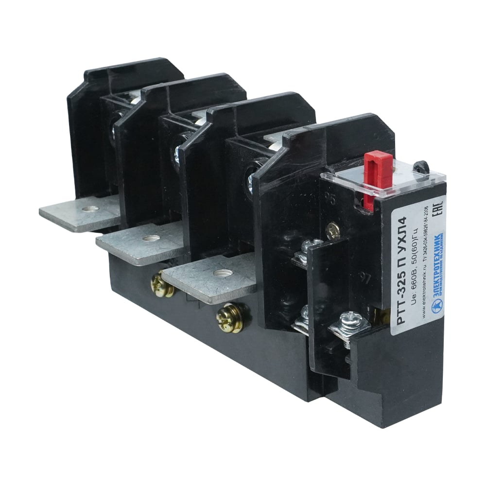 Изображение товара Электротепловое токовое реле РТТ-325 П УХЛ4 100A 660В IP00
