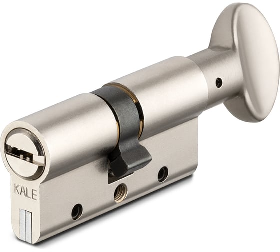Изображение товара Цилиндровый механизм KALE KILIT 164DBME 45+10+45M: 100mm, NP, 5K, WB, к-в 164DBME0027