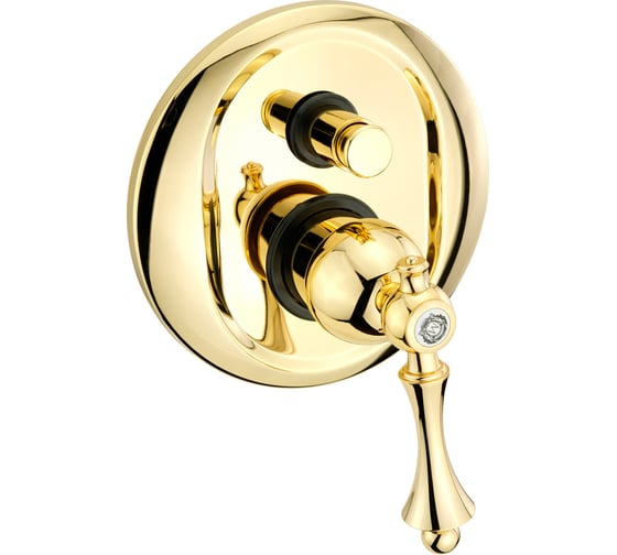 Изображение товара Смеситель Migliore BOMOND скрытого монтажа, 2-х позиционный, с девиатором, золото 26892