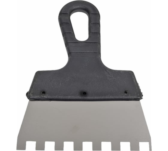 Изображение товара Фасадный зубчатый шпатель (150 мм, нержавеющая сталь, 10 мм) Biber 35235 тов-169786