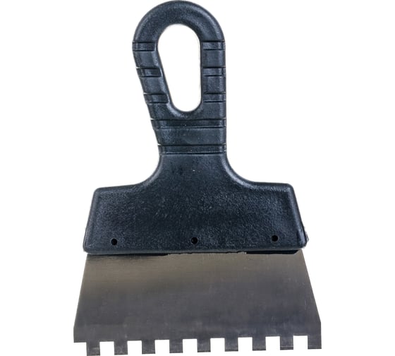 Изображение товара Фасадный зубчатый шпатель (150 мм, нержавеющая сталь, 8 мм) Biber 35212 тов-048246