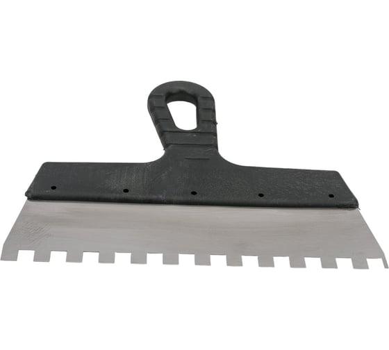 Изображение товара Фасадный зубчатый шпатель (250 мм, нержавеющая сталь, 10 мм) Biber 35237 тов-169788