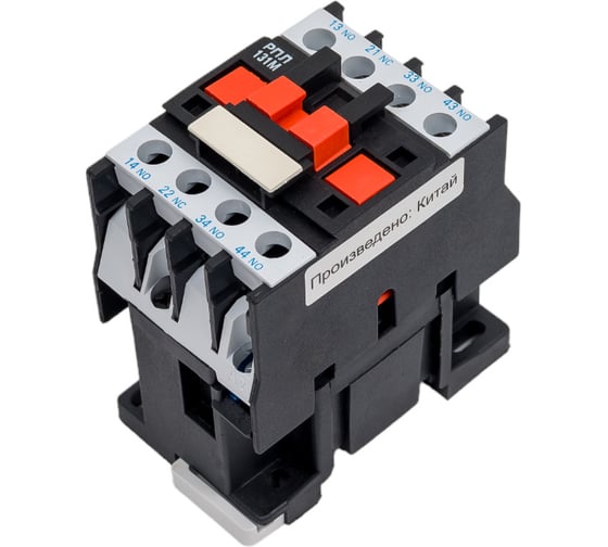 Изображение товара Промежуточное реле Электротехник РПЛ-131М УХЛ4 Б, 220В/50Гц, 3з и 1р, 16А, IP20 ET547257