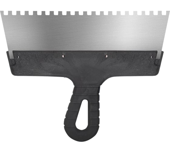 Изображение товара Фасадный зубчатый шпатель (250 мм, нержавеющая сталь, 6 мм) Biber 35215 тов-048249