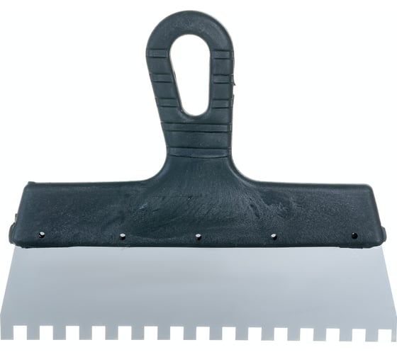 Изображение товара Фасадный зубчатый шпатель (250 мм, нержавеющая сталь, 8 мм) Biber 35216 тов-048250