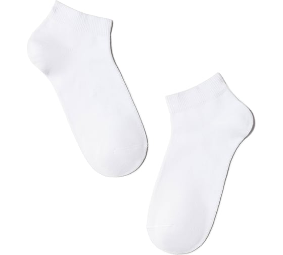 Изображение товара Хлопковые женские носки ESLI 19с-149спе, короткие, р. 23-25, 000 белый 1001321180030015000