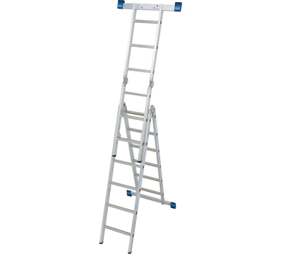 Изображение товара Шарнирная комбинированная лестница KRAUSE STABILO 2x3+2x6 133922