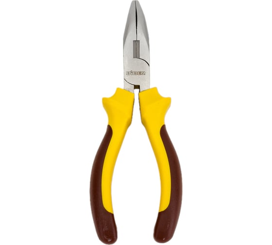 Изображение товара Изогнутые тонкогубцы Мастер 160мм Biber 85446 тов-080885