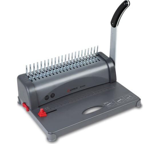Изображение товара Брошюровщик COMIX пробивка 12 листов, сшивает 450 листов B2988-CO50