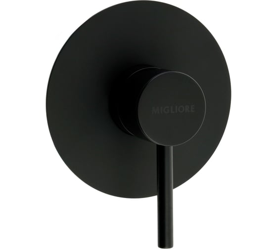 Изображение товара Смеситель Migliore FORTIS скрытого монтажа, черный матовый 31552