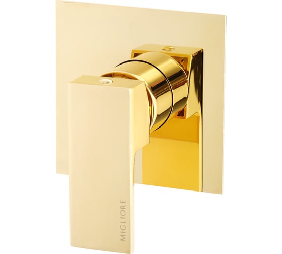 Изображение товара Смеситель Migliore KVANT GOLD скрытого монтажа, золото 25400