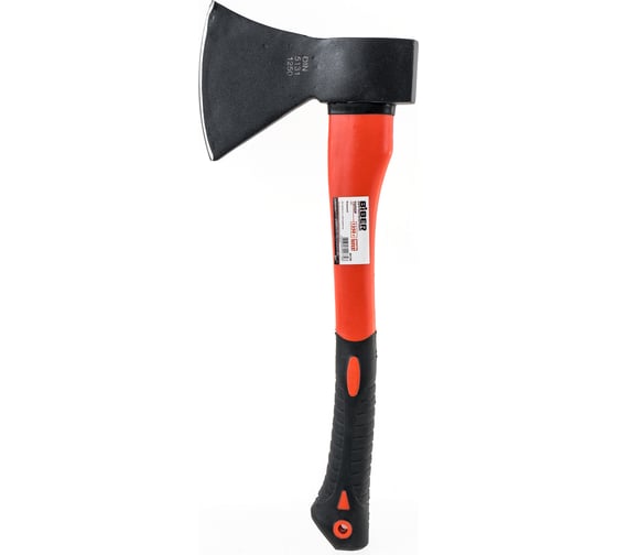 Изображение товара Кованый топор с фибергласовой обрезиненной ручкой 1.25 кг Biber Профи 85124 тов-085218
