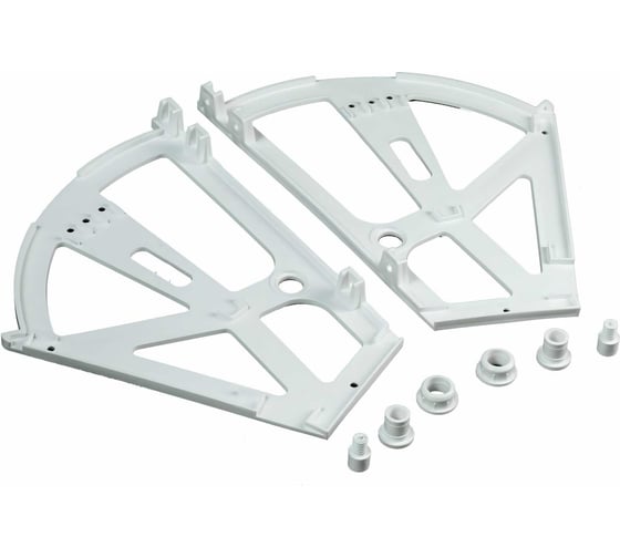 Изображение товара Механизм для обувниц Левша 2 секции белый У8-4879.Б