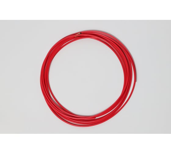 Изображение товара Канал направляющий красный тефлоновый 1.0-1.2 мм, 3.5 м PLAZWELD 126.0021