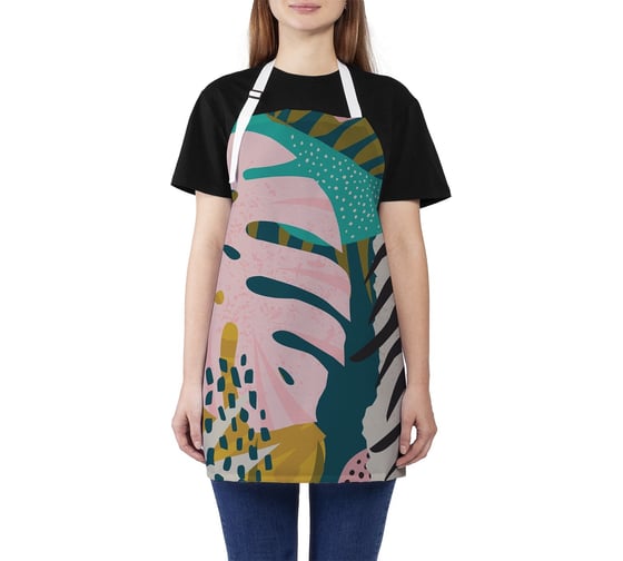Изображение товара Кухонный фартук JOYARTY Тропики, универсальный размер для женщин и мужчин ap_423854