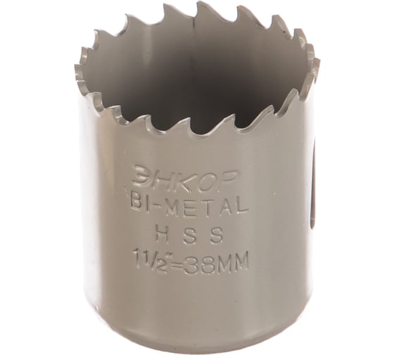 Изображение товара Коронка по металлу (38 мм; Bi-Metal М3) Энкор 24138