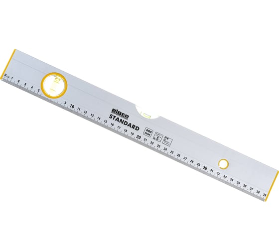 Изображение товара Уровень, 400 мм, 2 глазка Biber Стандарт 40321 тов-084701