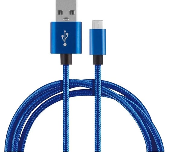 Изображение товара Кабель ENERGY ET-27 USB/Type-C, синий 104109