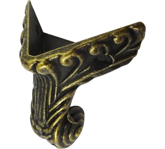 Изображение товара Декоративная ножка для шкатулок Левша 30x36 мм, 4 шт., бронза У8-7159.СБ